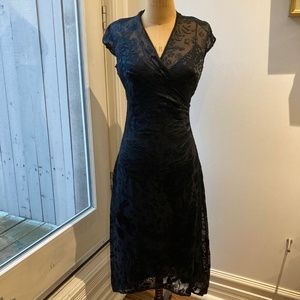Nicole Miller Velvet Burnout dress